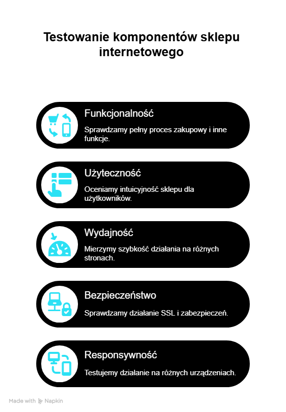 Testowanie sklepu internetowego