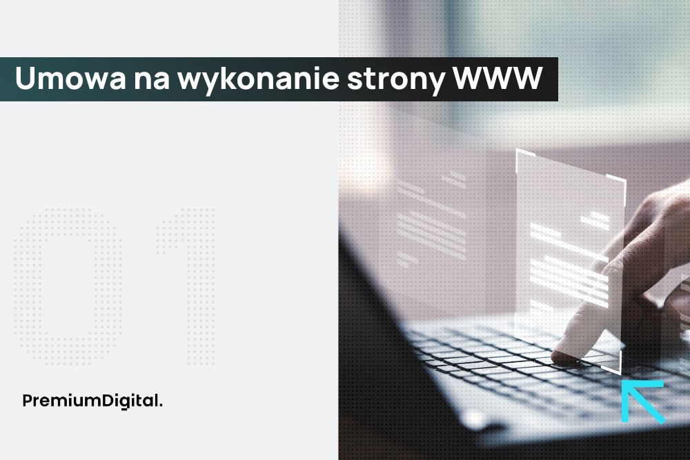 Na zdjęciu spisywana jest umowa na wykonanie strony internetowej.