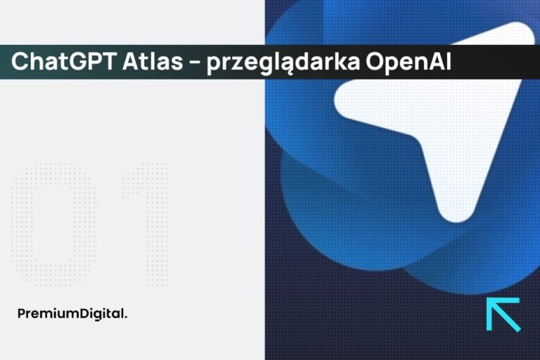 Na zdjęciu pierwsze logo ChatGPT Atlas, przeglądarki OpenAI.