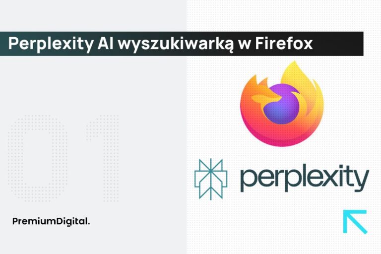 Perplexity AI jako wyszukiwarka w Firefox.