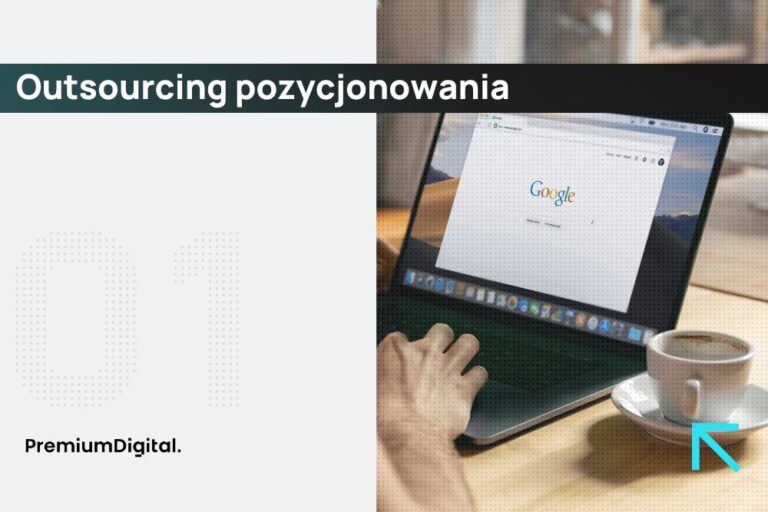 Na zdjęciu outsourcing pozycjonowania.