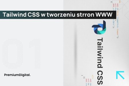 Na zdjęciu Tailwind CSS.